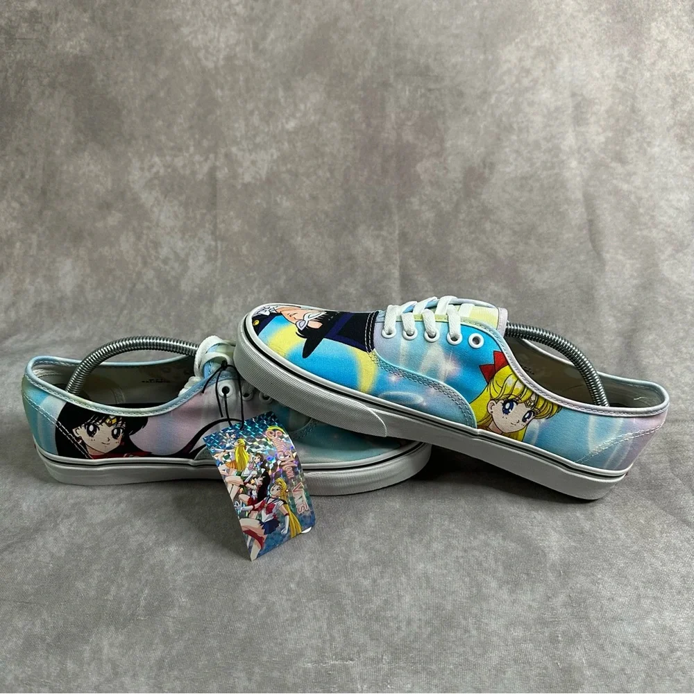 Vans Authentic Sailor Moon Pretty Guardians Shoes Mens Size 10.5 Women Size 12 - Picture 5 of 9